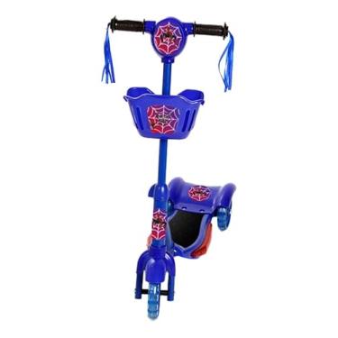 Imagem de Brinquedo Infantil Patinete Super Herói Scooter 3 Rodas.