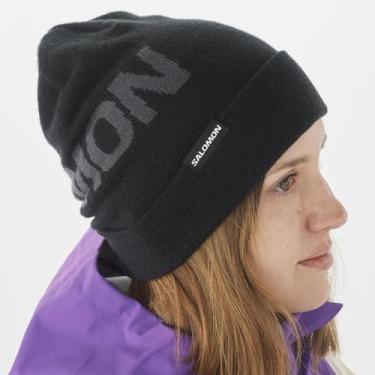 Imagem de Gorro Salomon Unissex Hermitage, Preto, UN