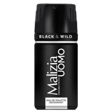 Imagem de Desodorante Spray Malizia Uomo Black e Wild-Masculino