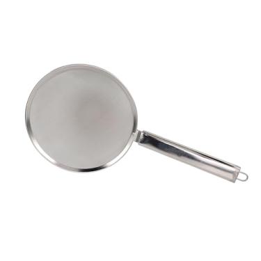 Imagem de Generic Colher Skimmer, Filtro de Alimentos de Malha Fina de Aço Inoxidável Prático Altamente Eficiente para Fritar (#11)