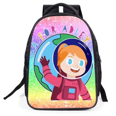 Imagem de Mochila Afors Adleys Anime School Bag Cartoon Student 28x13x44cm