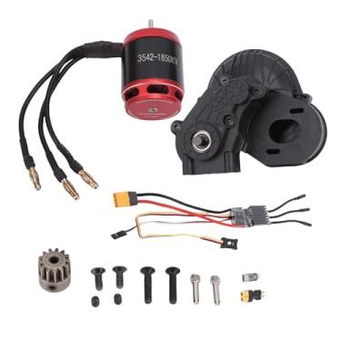 Imagem de RiToEasysports Motor Sem Escova RC, Poderoso Motor Outrunner Sem Escova 3542 1850KV Com AM32 ESC para Carro Rastreador RC
