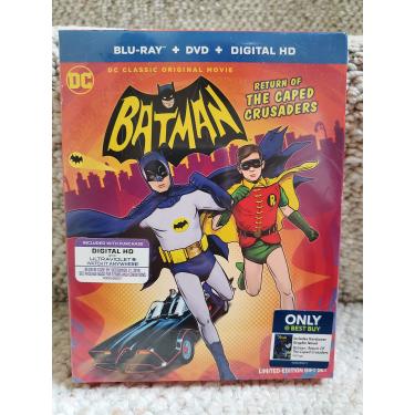 Imagem de Batman: Return of the Caped Crusaders (Blu-ray + DVD + Digital HD UltraViolet Combo Pack w/Graphic Novel) (Best Buy Exclusive)