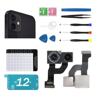Imagem de Câmera traseira principal para iPhone 12 Módulo de substituição de câmera traseira 12MP com ferramentas de reparo para iPhone 12 A2403 A2172 A2402 A2404
