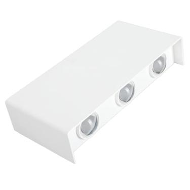 Imagem de HEEPDD Arandela Operada por Bateria, Luz de Parede LED Com Interruptor de Toque Recarregável 5200mAh, Escurecimento Contínuo de 3 Temperaturas de Cor, para Decoração de Sala de Estar (Branco)