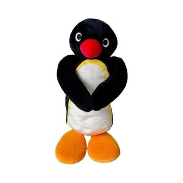 Imagem de Estojo De Lápis De Pelúcia De Pinguim Fofo Grande Capacidade Bolsa De 