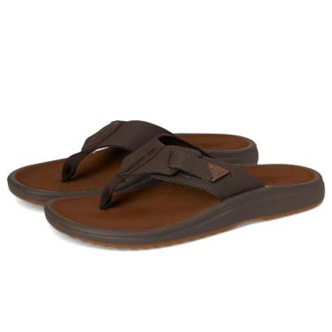 Imagem de Clarks Chinelo masculino Breeze, Marrom sintético, 45