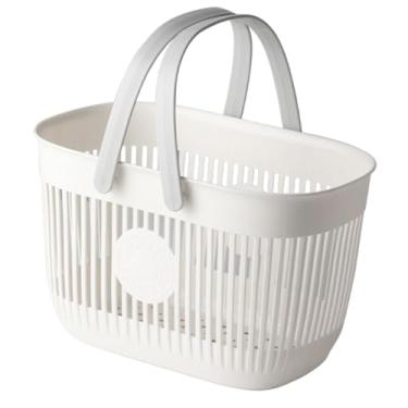 Imagem de Dormitório com cesta de chuveiro, caddies de banheiro | Caddies de chuveiro portáteis com alças | Suporte de bonito, caixa de de banheiro, balde de de dormitório furos p