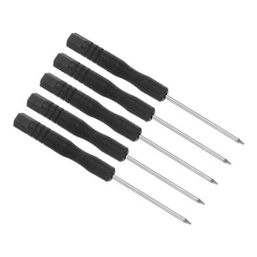 Imagem de CoCud Chave de fenda Torx pequena, 82 mm de comprimento, chave de fenda de aço T4 estrela antiderrapante - (Aplicações: para óculos, relógios, eletrônicos, computador), 5 peças