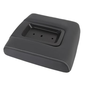 Imagem de aqxreight Tampa da Tampa do Apoio de Braço do Console Central à Prova de Intempéries 22881398 Substituição para 1500 2500HD 3500HD Garantindo Sem Esforço a Apoio de Braço Console CentralApoio de