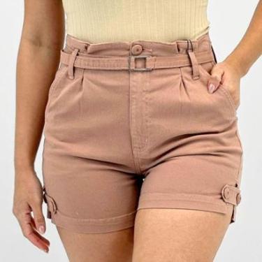 Imagem de Bermuda Tanise Clochard em Sarja Feminina-Feminino