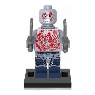 Imagem de Boneco Blocos De Montar Drax Guardiões Da Galáxia