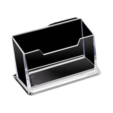 Imagem de Suporte De Mesa Em Acrílico Transparente, Porta-Cartões De Plástico, E