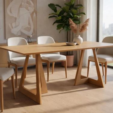 Imagem de Mesa de Jantar Laminada 180 x 0,90  Bossa  Gold Salas