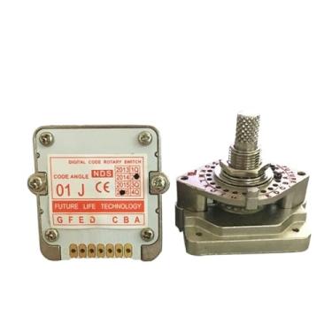Imagem de 1 peça NDS00N 01N 02N 03N NDS01J 02J 03J Interruptor rotativo para modo de painel de operação/taxa de alimentação/travessia/eixo (NDS02N)