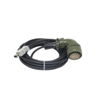 Imagem de Cabo codificador de servo motor VW3M8122R30 VW3M8122R50 VW3M8122R80 VW3M8122R100 para LXM23 LXM28 Series (15M)