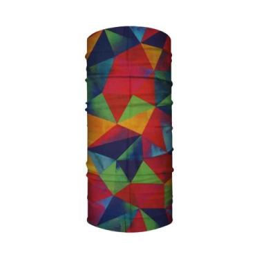 Imagem de Balaclava Geométrica Para Ciclismo À Prova De Vento Para Homens E Mulh