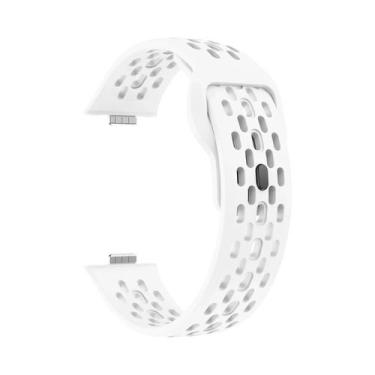 Imagem de Pulseira De Silicone Respirável Para Huawei Watch Fit 4 3 4 Pro, Pulse