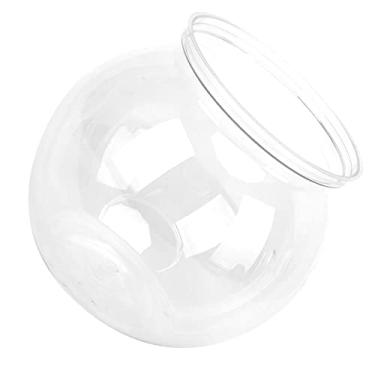 Imagem de Generic Mini Aquário de Plástico Resistente a Impactos para Estante de Mesa, Mini Aquário Transparente para Sala de Estar, Estudo, Quarto, para Peixes Pequenos e Vasos de Plantas, Material Plástico