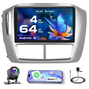 Imagem de Inefala Câmera reserva 4G 64G para Honda Pilot 2006-2008, rádio CarPlay, 22.9 cm, tela sensível ao toque, estéreo, carro, Android 15, Android, Bluetooth, 5.0, GPS, WiFi, 18UI