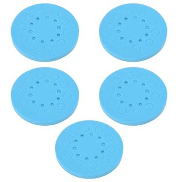 Imagem de Generic Suporte de Tubo de Centrífuga Flutuante, Suporte Redondo para Tubo de Ensaio de Espuma Eficaz e Fácil Remoção para Laboratório Escolar 0.2ml 0.5ml 1.5ml 2ml (Azul 20 Buracos)