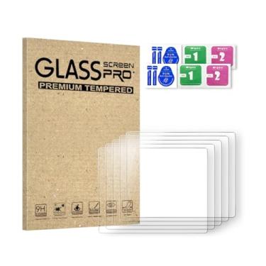 Imagem de Protetor de tela para R36S/R35S/RGB20S, filme protetor de console de jogos de 3,5 polegadas, película temperada resistente a poeira e arranhões (5 peças)