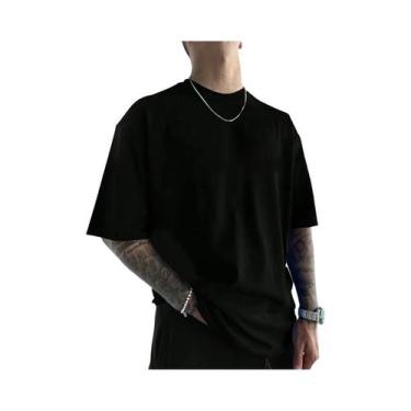 Imagem de Camiseta Oversized Masculina Akaza Demon Slayer Anime Em Algodão Manga