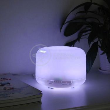Imagem de Aromatizador Umidificador Difusor Eletrônico Ambiente Desing Minimalista Luz De Led Rgb 300Ml
