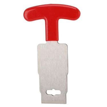 Imagem de Mingzhe Ferramenta de Remoção de Plugue Piscina Metal Com Alça Borracha Vermelha para Banheira Hidromassagem Piscina Embutida