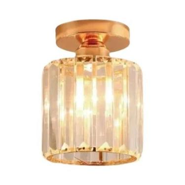 Imagem de Luz De Teto De Cristal Luxuosa Para Hall De Entrada, Corredor, Varanda