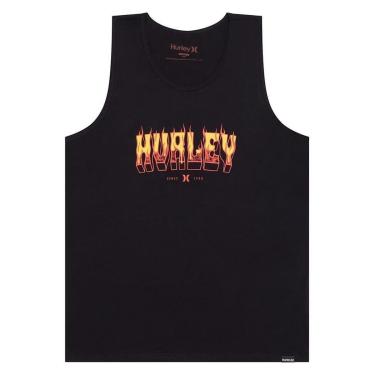 Imagem de Regata Hurley Flame SM26 Masculina-Masculino