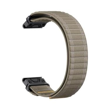 Imagem de Pulseira De Nylon Trançada QuickFit De 22mm 26mm Para Garmin Fenix E 7
