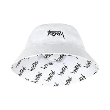 Imagem de Chapéu De Pescador Reversível De Tamanho Grande Para Homens Casual Pri