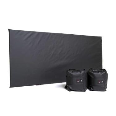 Imagem de Kit Fitness com Par de Caneleiras 3kg e Colchonete Preto 90x42x2cm para Exercícios