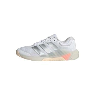 Imagem de adidas Tênis feminino Dropset 4 Power Trainer W, Branco/prata metálico, 39