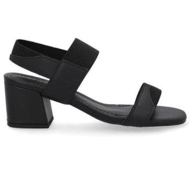 Imagem de Sandália Usaflex Bico Quadrado Conforto Calce Fácil e Estilo-Feminino