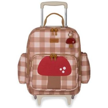 Imagem de Mochila de Rodinhas MasterBag Cogumelo Caramelo-Unissex