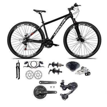 Imagem de Bicicleta Aro 29 Absolute Nero 5 Câmbios Shimano Deore E Altus 27v Freio Hidraulico Garfo C/trava -preto