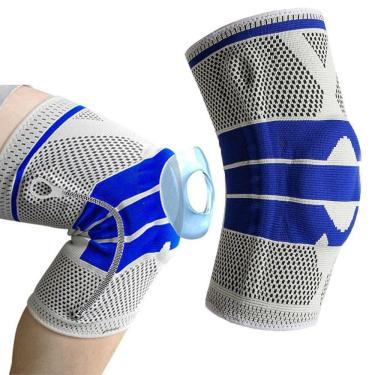 Imagem de Joelheira Ortopedica Gel Silicone Compressao