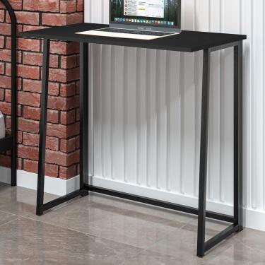 Imagem de Home Office Vintage Para Escritório Slim Syst Preto