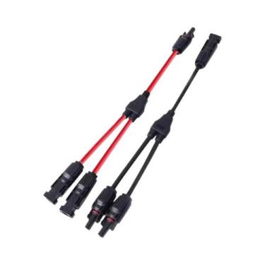 Imagem de Conector Solar Paralelo 30A 1000V 2Y Para Painel Fotovoltaico (2 Peças