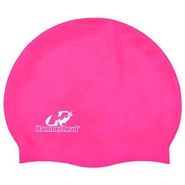 Imagem de Touca de Natação Grande Hammerhead Silicone Lisa XL, Rosa