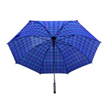 Imagem de Guarda Chuva Automatico Portaria Xadrez Poliester 8 Varetas