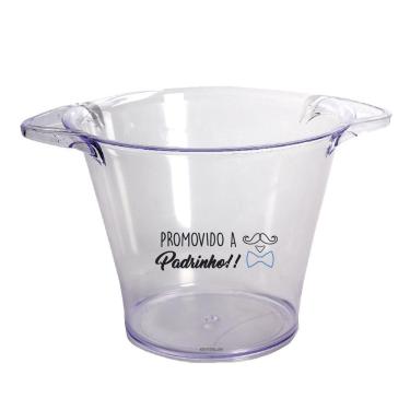 Imagem de Balde De Gelo Personalizado Para Padrinho