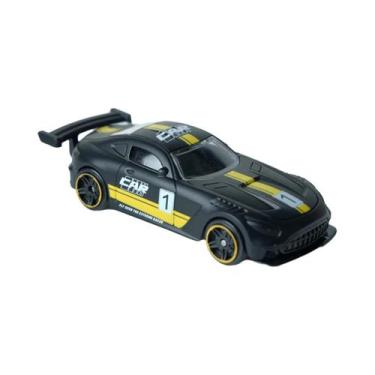Imagem de Carro De Corrida Em Liga Preta Dark Night, Escala 1:64, Brinquedo Cole
