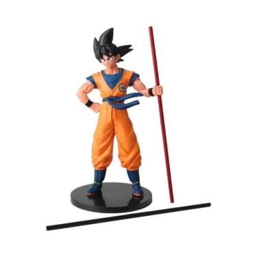 Imagem de Figura De Ação Son Goku Dragon Ball Em PVC De 22CM, Modelo De Brinqued