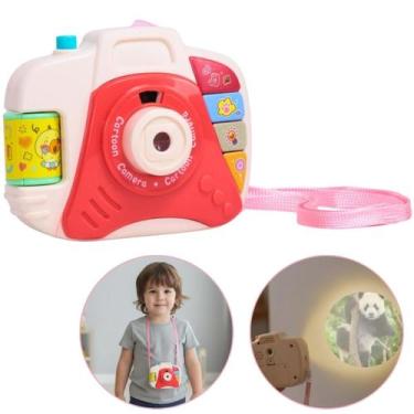 Imagem de Câmera De Projeção Animais Vermelho Som Luz - Castela