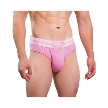 Imagem de Cuecas Masculinas Sexy De Algodão Com Design U Convexo, Confortáveis E