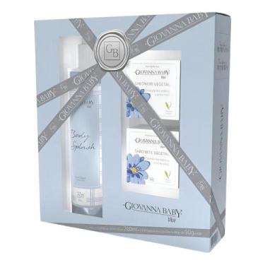 Imagem de Kit Body Splash Giovanna Baby Blue + 2 Sabonetes 90g