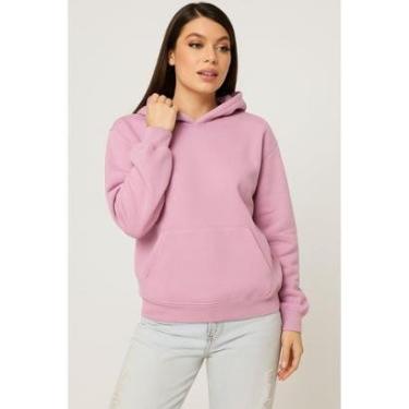 Imagem de Blusa Moletom Canguru D Bell Outlet Fashion Com Capuz-Feminino